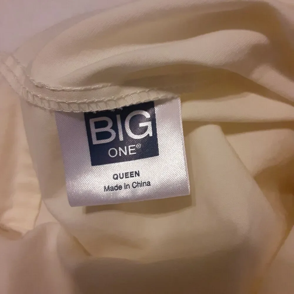 The Big One Queen Pillow cases x2 Pima Cotton Blend